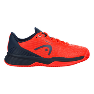 Chaussures de padel Junior Head Revolt Pro 3.5 Clay Orange/Bleu Cote2 - Esprit Padel Shop