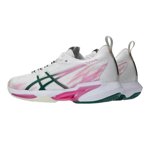 Chaussures de padel Femme Asics Sonic Smash FF Blanc/Rose- Esprit Padel Shop