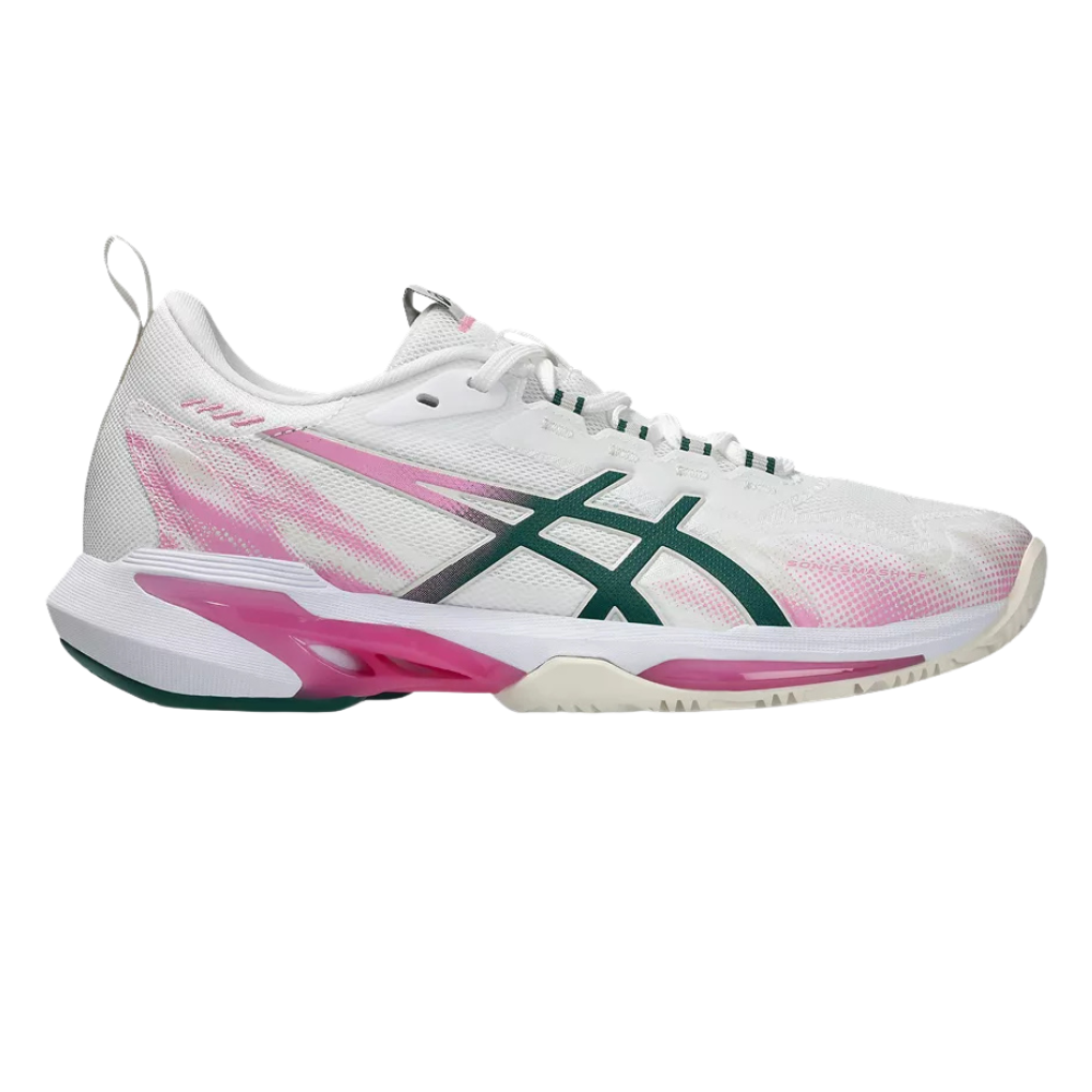 Chaussures de padel Femme Asics Sonic Smash FF Blanc/Rose- Esprit Padel Shop