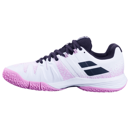Chaussures de padel Femme Babolat Sensa Blanc/Rose - Esprit Padel Shop
