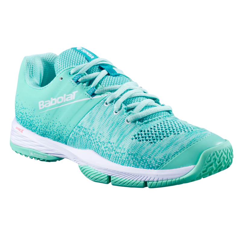 Chaussures de padel Femme Babolat Sensa Bleu Clair - Esprit Padel Shop