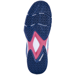 Chaussures de padel Femme Babolat Sensa Bleu/Rose Semelle - Esprit Padel Shop