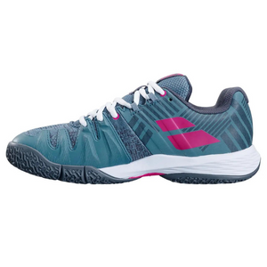 Chaussures de padel Femme Babolat Sensa Vert/Rose Coté - Esprit Padel Shop