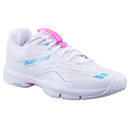 Chaussures de padel Femme Babolat Sensa Rise Blanc - Esprit Padel Shop