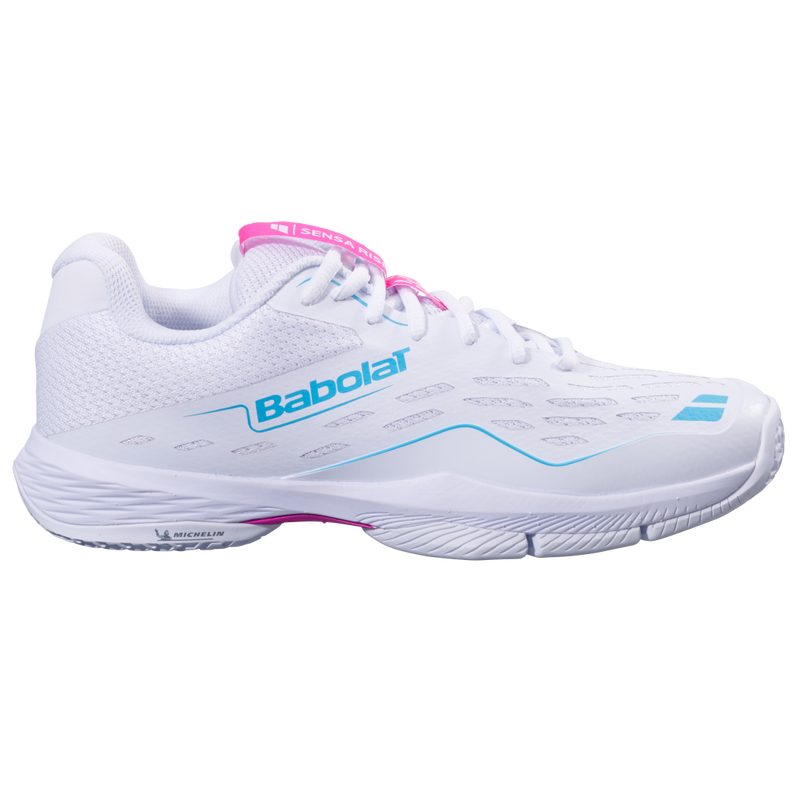 Chaussures de padel Femme Babolat Sensa Rise Blanc - Esprit Padel Shop