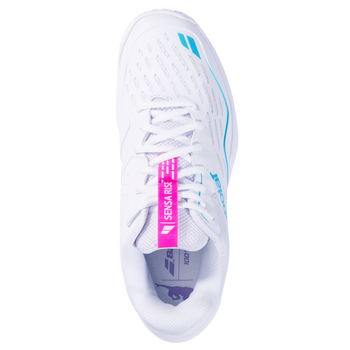 Chaussures de padel Femme Babolat Sensa Rise Blanc - Esprit Padel Shop
