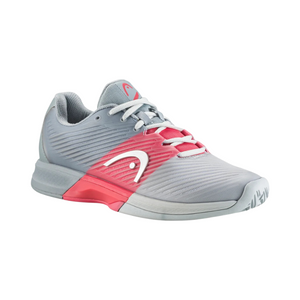 Chaussures de padel Femme Head Revolt Pro 4.0 Gris/Rose - Esprit Padel Shop