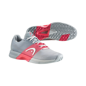 Chaussures de padel Femme Head Revolt Pro 4.0 Gris/Rose - Esprit Padel Shop