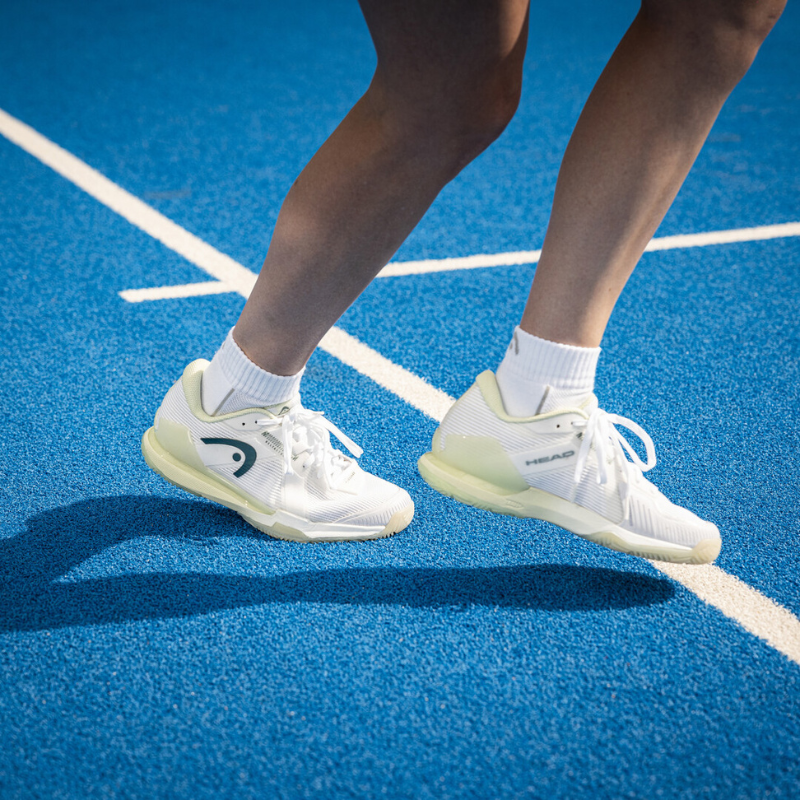 Chaussures de padel Femme Head Sprint Pro 4.0 Blanc/Vert - Esprit Padel Shop