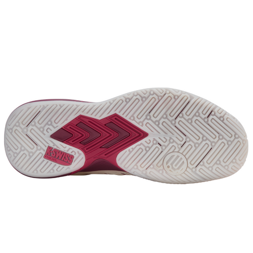 Chaussures de padel Femme K-Swiss Ultra Court Padel Blanc/Rose - Esprit Padel Shop