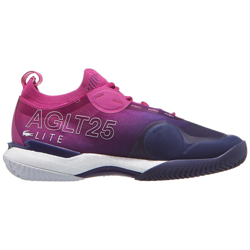 Chaussures de padel Femme Lacoste Lite Clay Rose - Esprit Padel Shop 