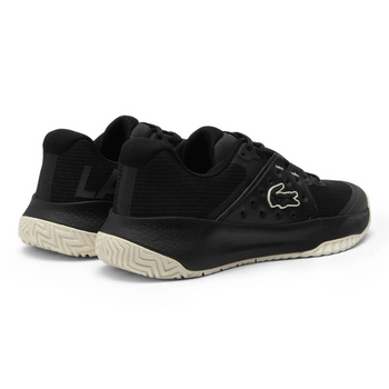 Chaussures de padel Femme Lacoste Power Serve Noir - Esprit Padel Shop