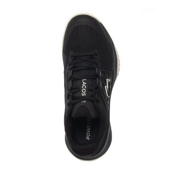 Chaussures de padel Femme Lacoste Power Serve Noir - Esprit Padel Shop