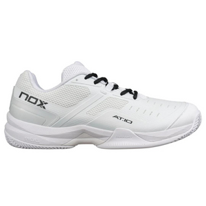 Chaussures de padel Femme Nox AT10 Pro Blanc Côté - Esprit Padel Shop