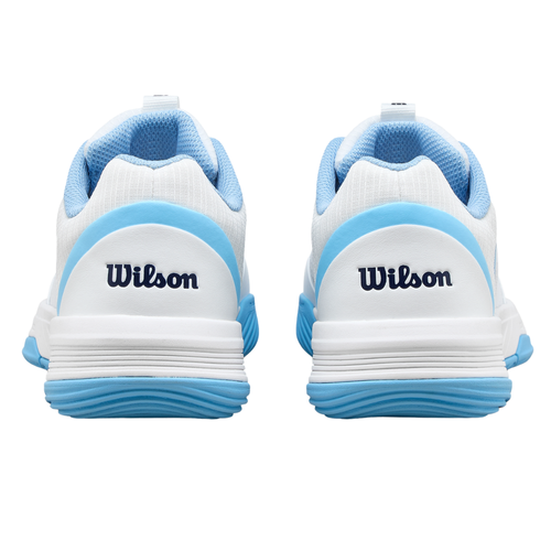 Chaussures de padel Femme Wilson Courtglide Padel Blanc/Bleu - Esprit Padel Shop