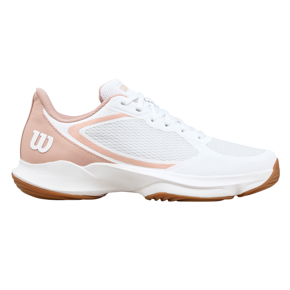 Women's padel shoes Wilson Hurakn Lite White/Pink - Esprit Padel Shop