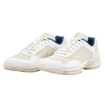 Chaussures de padel Femme Wilson Hurakn Pro V2 Blanc/Jaune - Esprit Padel Shop