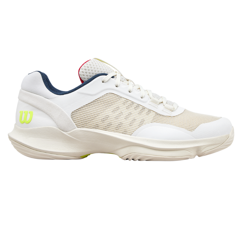 Sapatilhas de padel para mulher Wilson Hurakn Pro V2 Branco/Amarelo - Esprit Padel Shop