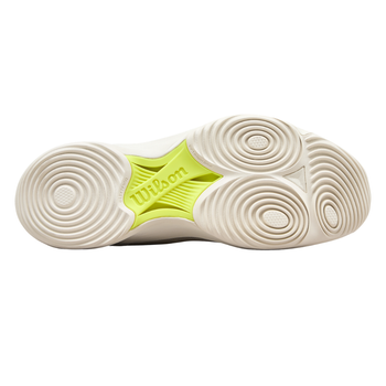 Chaussures de padel Femme Wilson Hurakn Pro V2 Blanc/Jaune - Esprit Padel Shop