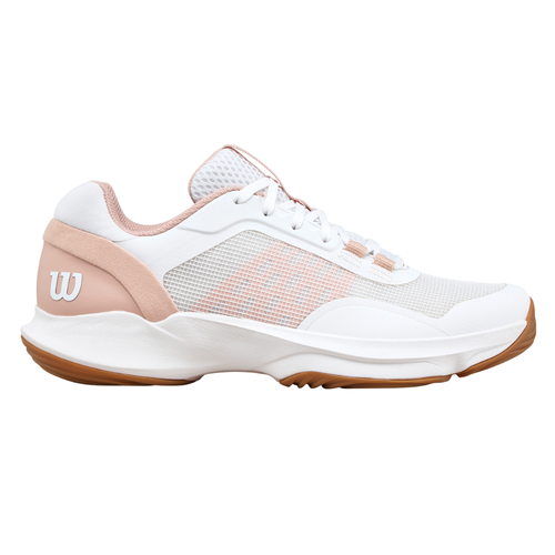 Chaussures de padel Femme Wilson Hurakn Pro V2 Blanc/Rose- Esprit Padel Shop