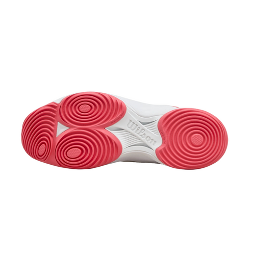 Chaussures de padel Femme Wilson Hurakn Pro V2 Blanc/Rose - Esprit Padel Shop