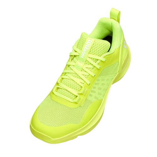 Chaussures de padel Femme Wilson Hurakn Pro V2 Jaune - Esprit Padel Shop
