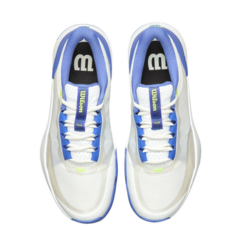 Chaussures de padel Femme Wilson Intrigue Tour Padel Blanc/Bleu - Esprit Padel Shop