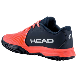 Chaussures de padel Head Revolt Pro 4.0 Clay Rouge Junior - Esprit Padel Shop