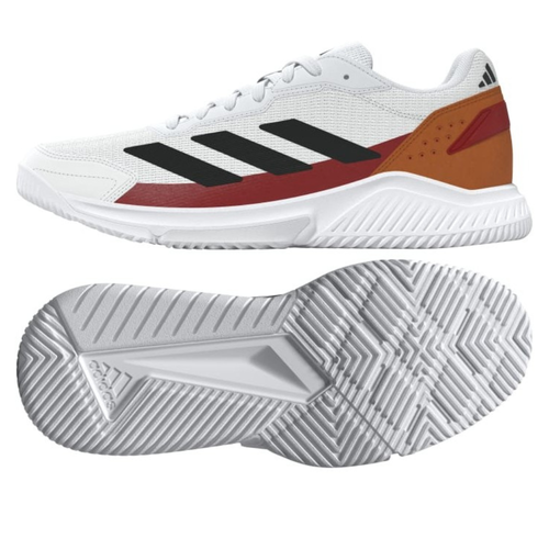 Chaussures de padel Homme Adidas Court Quick Blanc/Orange - Esprit Padel Shop