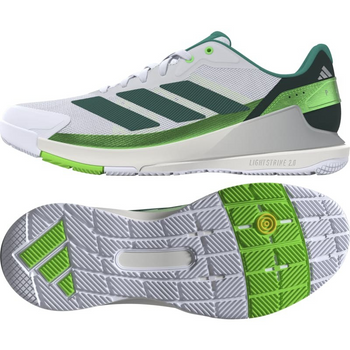 Chaussures de padel Homme Adidas Crazy Quick Boost LS Blanc/Vert - Esprit Padel Shop