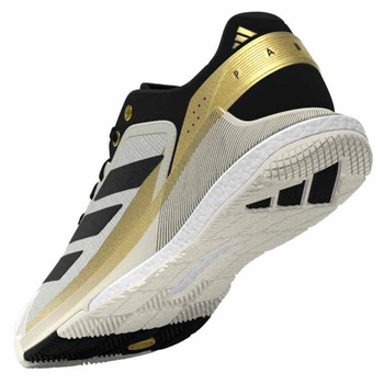 Chaussures de padel Homme Adidas Crazy Quick Boost Blanc/Gold - Esprit Padel Shop