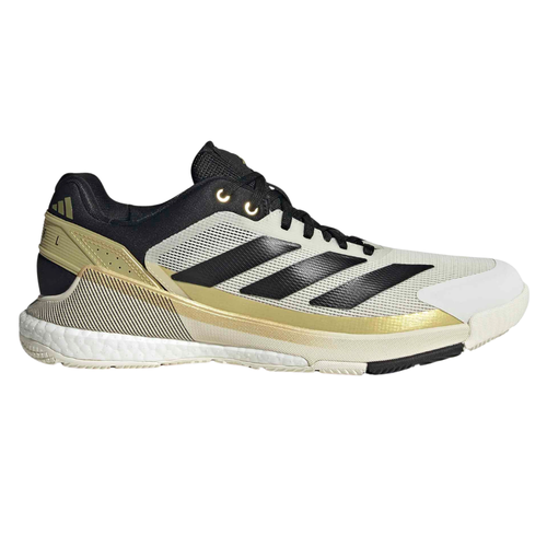 Chaussures de padel Homme Adidas Crazy Quick Boost Blanc/Gold - Esprit Padel Shop