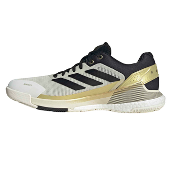 Chaussures de padel Homme Adidas Crazy Quick Boost Blanc/Gold - Esprit Padel Shop