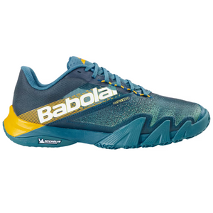 Chaussures de padel Homme Babolat Jet Premura 2 Vert/Jaune Coté - Esprit Padel Shop