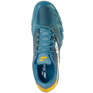 Chaussures de padel Homme Babolat Jet Premura 2 Vert/Jaune Haut - Esprit Padel Shop