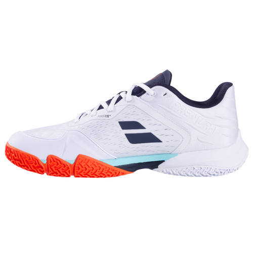 Chaussures de padel Homme Babolat Jet Premura 3 Lebron Blanc/Orange - Esprit Padel Shop