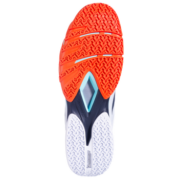 Chaussures de padel Homme Babolat Jet Premura 3 Lebron Blanc/Orange - Esprit Padel Shop