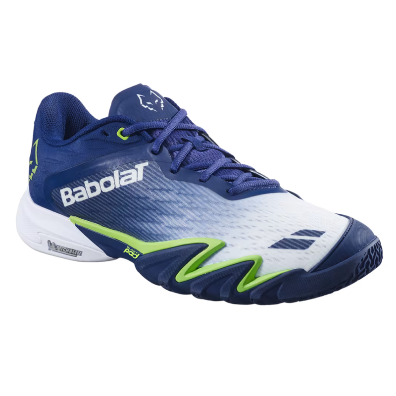 Chaussures de padel Homme Babolat Premura 3 Lebron Bleu/Vert - Esprit Padel Shop