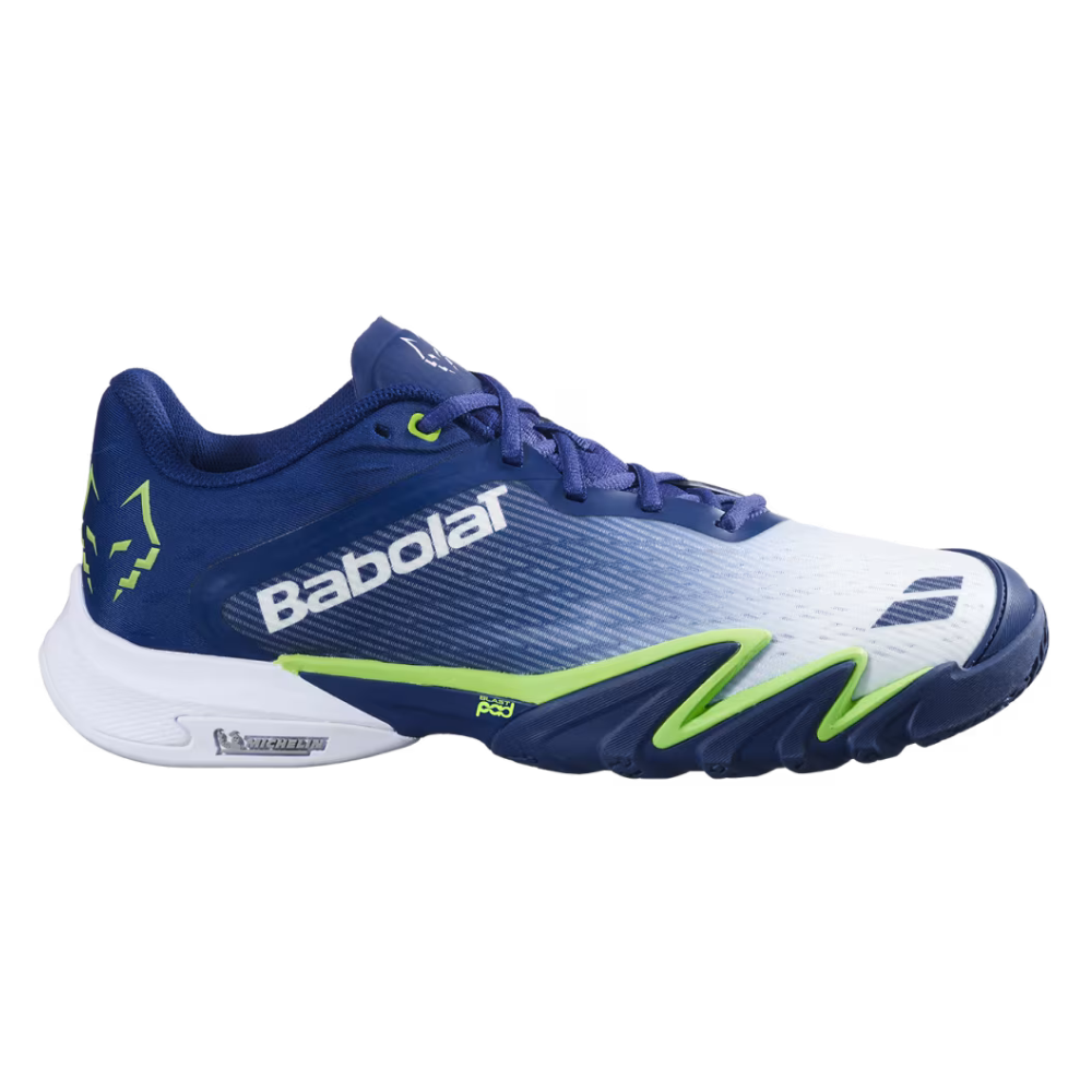 Men's padel shoes Babolat Premura 3 Lebron Blue/Green - Esprit Padel Shop