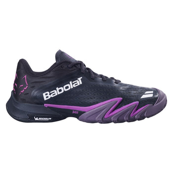 Scarpe da padel da uomo Babolat Premura 3 Lebron Nero/Viola - Esprit Padel Shop