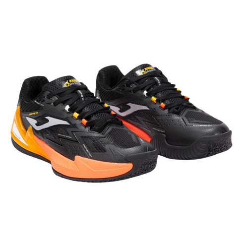 Chaussures de padel Homme Joma Open Men Noir/Orange - Esprit Padel Shop