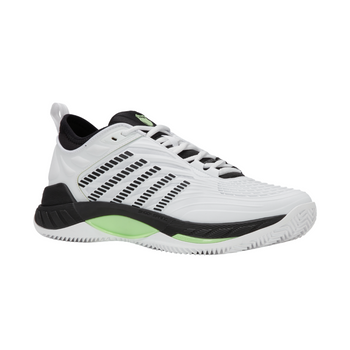 Chaussures de padel Homme K-Swiss Hypercourt Supreme 2 Clay Blanc/Noir - Esprit Padel Shop
