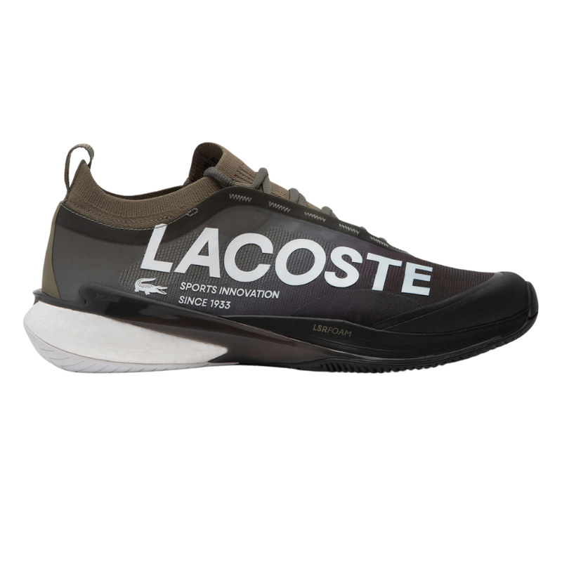 Chaussures de padel Homme Lacoste Lite Kaki - Esprit Padel Shop