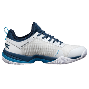 Chaussures de padel Homme Nox Nerbo Blanc/Bleu côté - Esprit Padel Shop