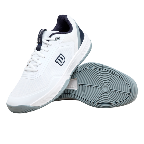 Chaussures de padel Homme Wilson Gourtglide Padel Blanc/Gris - Esprit Padel Shop