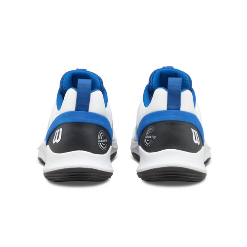 Chaussures de padel Homme Wilson Hurakn Pro V2 Blanc/Bleu - Esprit Padel Shop
