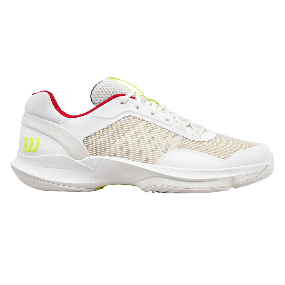 Chaussures de padel Homme Wilson Hurakn Pro V2 Blanc/Jaune - Esprit Padel Shop