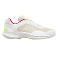Zapatillas de pádel para hombre Wilson Hurakn Pro V2 Blanco/Amarillo
