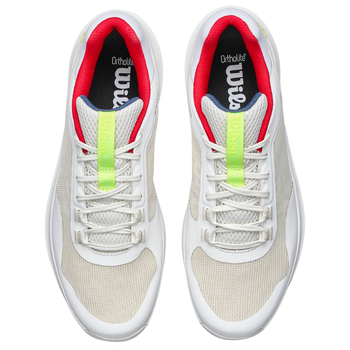Chaussures de padel Homme Wilson Hurakn Pro V2 Blanc/Jaune - Esprit Padel Shop
