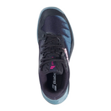 Chaussures de padel Babolat Jet Premura 2 Junior Vert/Noir dessus - Esprit Padel Shop